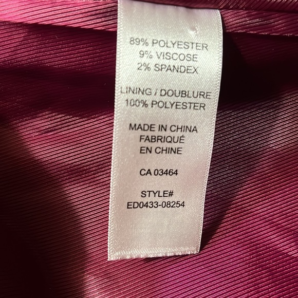 Ladies Dress Coat. Size Small. Ricki’s - Picture 4 of 4